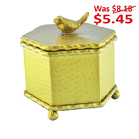 TRINKET BOX W/BIRD