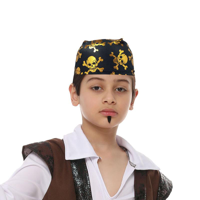 4 ASSORTED PIRATE HATS