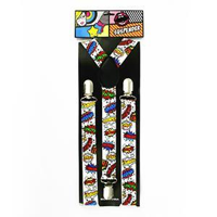 POP ART SUSPENDERS
