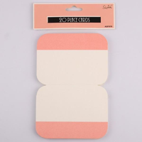 20PK CORAL PINK PLACE CARDS