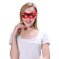 MASQUERADE MASK-RED