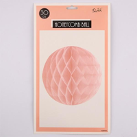 30CM CORAL PINK HONEYCOMB BALL