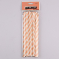 20PK FLAMINGO PAPER STRAWS.
