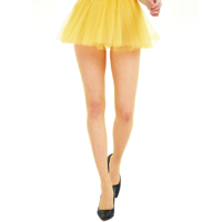 FISHNET TIGHTS-YELLOW