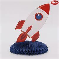SPACE ROCKET CENTREPIECE