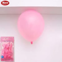 6 NEON ROSE BALLOONS 30CM