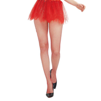 FISHNET TIGHTS-RED