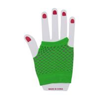 FISHNET GLOVES-GREEN