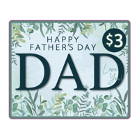 $3 FATHER'S DAY CARDS