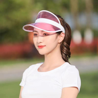 SUN VISOR PARTY HAT-PINK
