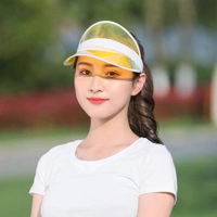 SUN VISOR PARTY HAT-YELLOW