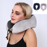 MEMORY FOAM NECK PILLOW W/NEC