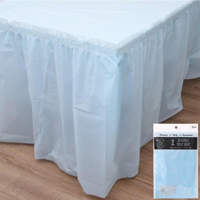 73*426CM TABLE SKIRT-SKY