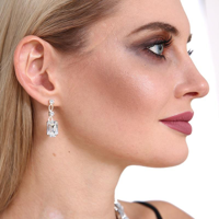 VINTAGE RHINESTONE EARRINGS