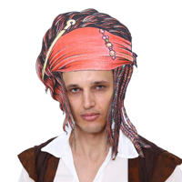 PIRATE DREADS FOAM HAT
