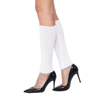 LEG WARMER-WHITE