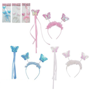 BUTTERFLY WAND AND HEADBAND