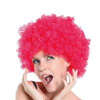 AFRO WIG-PINK
