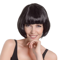 BOB WIG-BLACK