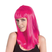LONG WIG-PINK