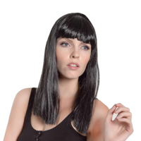 LONG WIG-BLACK