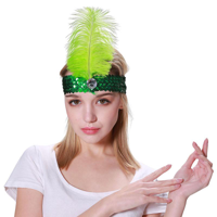 FLAPPER HEADBAND-GREEN