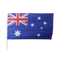90X150CM FLAG ON 1.2M POLE