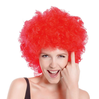 AFRO WIG-RED