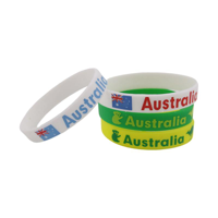 4PC RUBBER BRACELET