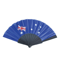 FAN WITH AUSSIE PRINT