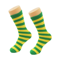 GREEN & GOLD KNEE HIGH SOCKS