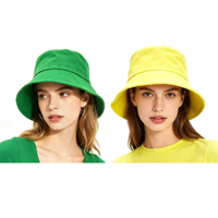2A GREEN & GOLD TERRY TOWELLING HAT
