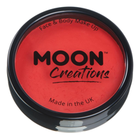 PRO FACE PAINT CAKE POT-BRIGHT RED