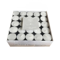 * PK OF 100 4.5HRS TEALIGHT