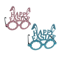 2A PINK, BLUE HAPPY EASTER GLASSES