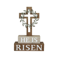 15.2X22.8CM MDF CRUCIFIX
