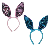 2A BUNNY EARS PINK, BLUE
