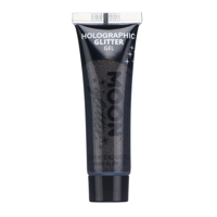 HOLOGRAPHIC FINE GLITTER GEL-BLACK