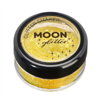 IRIDESCENT GLITTER SHAKER-YELLOW