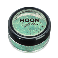 IRIDESCENT GLITTER SHAKER-GREEN