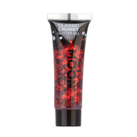12ML CLASSIC CHUNKY GLITTER GEL - RED