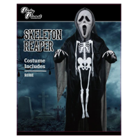 SKELETON REAPER CLOAK-KIDS ONE SIZE