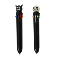 2A 17CM 10 COLOUR HALLOWEEN PEN
