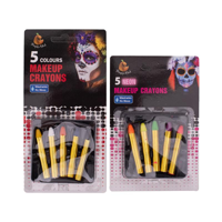 2A 5PK NEON & STANDARD MAKEUP CRAYONS