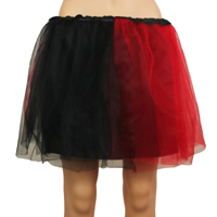 40CM RED & BLACK ADULT TUTU