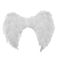 WHITE ANGEL WING 80 X 60CM