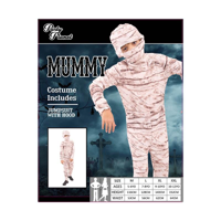 BOY MUMMY COSTUME-2A SIZES LRG & XLG