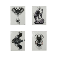 4A TEMPORARY HALLOWEEN TATTOO