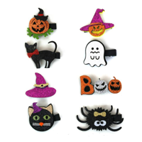 4A 2PK HALLOWEEN HAIR CLIP