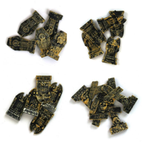 4A 5PK 4.5CM MINI TOMBSTONE